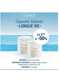 Prospectus Guinot AMBERT : Capsules Solaires Le 2ème à -50%