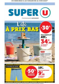 Prospectus Super U BISCARROSSE : C'est l'été !