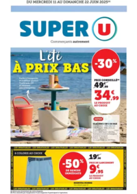 Prospectus Super U SURY LE COMTAL : C'est l'été !