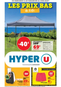 Prospectus Hyper U ABBEVILLE : C'est l'été !