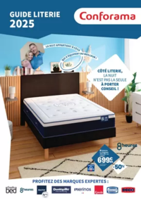 Prospectus Conforama MONDELANGE : Guide Literie Conforama 2025