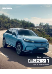 Prospectus Honda France AUXERRE : Nouveau e : Ny1 100% électrique