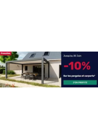 Prospectus K par K CHAMPIGNY SUR MARNE : -10% de remise sur les pergolas et les carports