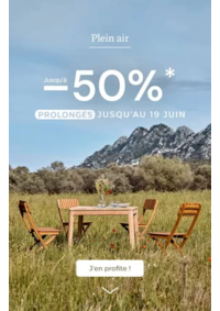 Prospectus Alinéa AUBAGNE : Plein air -50%