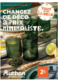 Prospectus Auchan BESSONCOURT : Changez de déco à prix minimaliste