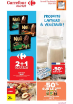 Prospectus Carrefour Drive : PRODUITS LAITIERS ET VÉGÉTAUX