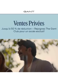 Prospectus GANT Neuville-sur-Saône : Ventes Privées jusqu'à -50%