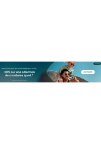 Prospectus Général d'Optique ANNEMASSE : -20% sur une sélection de montures sport