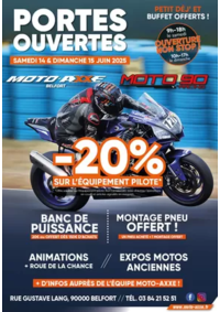Prospectus Moto Axxe SAINT OUEN L'AUMONE : Portes ouverts