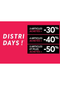 Prospectus Distri-center LUMBRES Route d'Acquin - Zac de L'Essars : Distri Days