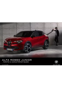 Prospectus Alfa Roméo FRANOIS : Catalogue Alfa Romeo JUNIOR
