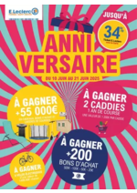Prospectus E.Leclerc : CATALOGUE ANNIVERSAIRE