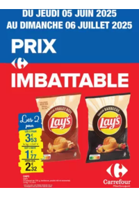 Prospectus Carrefour GENNEVILLIERS : Carrefour PRIX IMBATTABLE DU 05 JUIN AU 06 JUILLET 2025