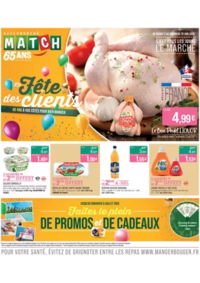 Prospectus Supermarchés Match Cambrai : La Fête des clients