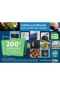 Prospectus Copra BAYONNE : Beko vous rembourse jusqu'à 200€