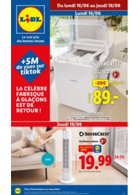 Prospectus Lidl LA SOUTERRAINE : Mode, jeux et équipements pour le jardin et pour la cuisine… Équipez-vous chez Lidl !