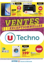 Prospectus Hyper U : Ventes exceptionnelles