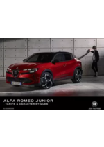Catalogue Alfa Romeo JUNIOR Promos et remises  : Catalogue Alfa Romeo JUNIOR