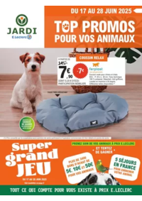 Prospectus Jardi E.Leclerc FLERS : Top promos pour vos animaux