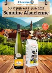 Prospectus E.Leclerc ALTKIRCH : Semaine Alsacienne