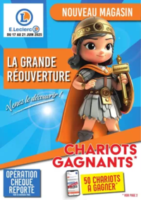 Prospectus E.Leclerc NARBONNE : Reouverture 2