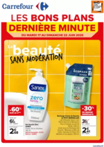 Prospectus Carrefour Contact : LA BEAUTÉ SANS MODÉRATION !