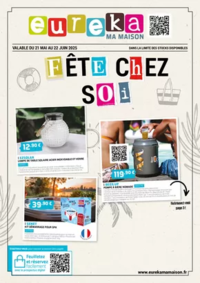 Prospectus Eureka Ma Maison RIVEDOUX PLAGE : Fête chez soi