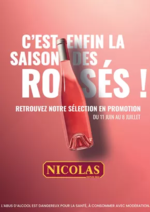 Prospectus Nicolas : RETROUVEZ NOTRE SÉLECTION EN PROMOTION