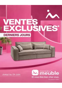 Prospectus Monsieur meuble ROCHEFORT : Ne manquez pas cette opportunité, elle s’arrête le 24 juin