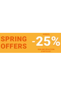 Prospectus Courir VALENCIENNES : Spring offers