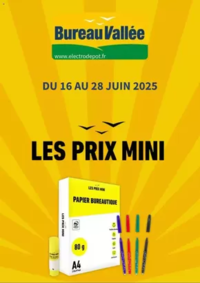 Prospectus Bureau Vallée - Villeparisis : Les Prix Mini