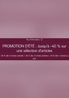 PROMOTION D'ÉTÉ : Jusqu'à -40 % sur une sélection d’articles - C&A