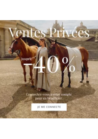 Prospectus Yves Delorme NEUILLY : Ventes Privées jusqu'à -40%