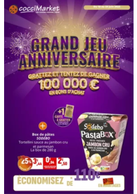 Prospectus CocciMarket CLAIROIX : GRAND JEU ANNIVERSAIRE