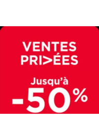 Prospectus RougeGorge Lingerie TAVERNY : Ventes Privées jusqu'à -50%