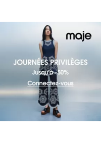 Prospectus Maje ANNECY : Journées privilèges Jusqu'à -50%