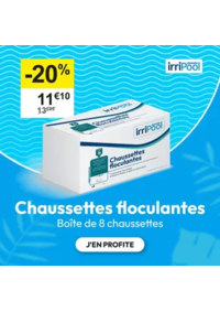 Prospectus irrijardin ST SAUVEUR : Chaussettes floculantes
