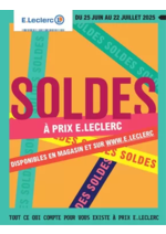 Prospectus E.Leclerc : SOLDES DETE