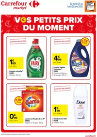 Prospectus Carrefour Market CHARTRETTES : LES PETITS PRIX DU MOMENT !