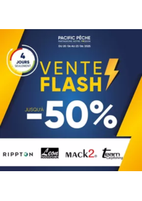 Prospectus Pacific Pêche NANCY - VANDOEUVRE-LES-NANCY : Vente Flash 100% Carpe