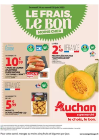 Prospectus Auchan Supermarché Paris 12 Reuilly : Le frais, le bon, moins cher