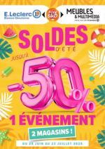 Prospectus E.Leclerc : SOLDES ÉTÉ