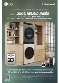 Prospectus Copra BOURGES : LG vous rembourse jusqu'à 200€