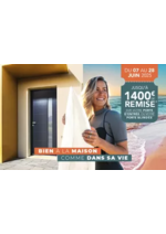 Promos et remises  : Profitez d’une remise jusqu'à 1400€ TTC sur les portes d'entrées et portes blindées