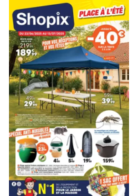 Prospectus Shopix CHALLANS : PLACE À L’ÉTÉ