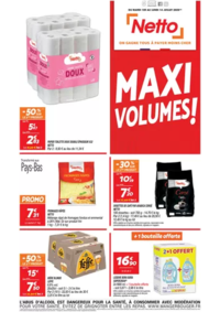 Prospectus Netto Saint-Doulchard : SEMAINE PROCHAINE : MAXI VOLUMES