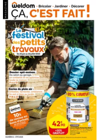 Prospectus Weldom MENTON : Le festival des petits travaux