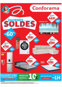 Prospectus Conforama : Soldes