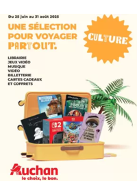 Prospectus Auchan LUXEUIL LES BAINS : Une sélection pour voyager partout