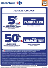 Prospectus Carrefour LILLE : UNIQUEMENT CE JEUDI 26 JUIN DANS VOTRE MAGASIN